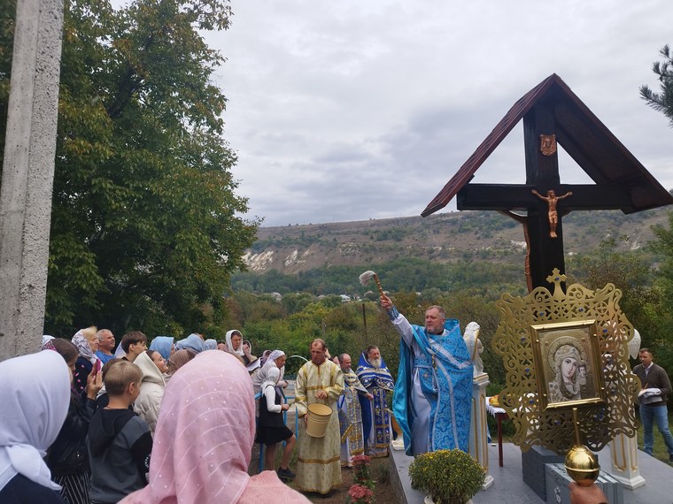 Icoana praznicului, purtată în procesiune